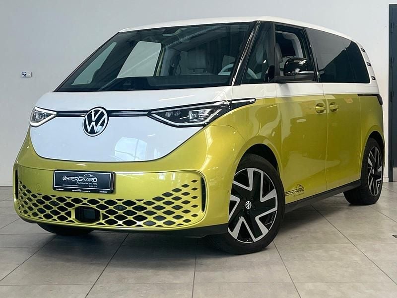 Gul Brugt 2023 VW ID. Buzz Edition Van | 379.700 kr. (God pris) - Billede 1/4