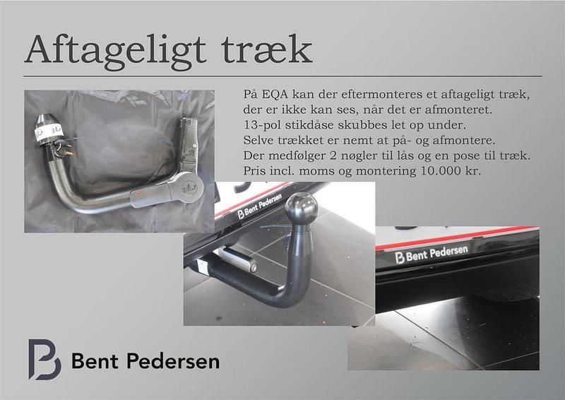 Polarhvid Brugt 2024 Mercedes EQA250+ AMG Edition 1 SUV | 349.990 kr. (Fair pris) - Billede 1/1