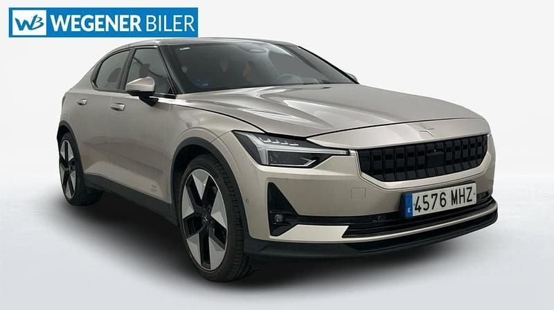 Champagnemetal Brugt 2023 Polestar 2 Sedan | 249.600 kr. (God pris) - Billede 1/4