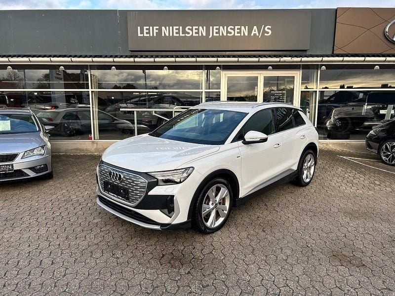 Hvidmetal Brugt 2023 Audi Q4 e-tron S-Line SUV | 274.900 kr. (Super pris) - Billede 1/4