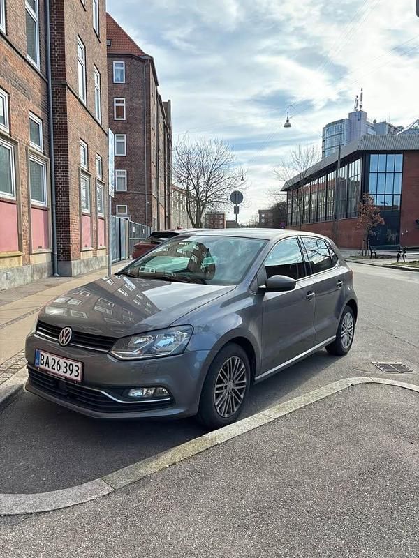 Brugt VW Polo 90 HK (66 kW) 2016 Grå Hatchback