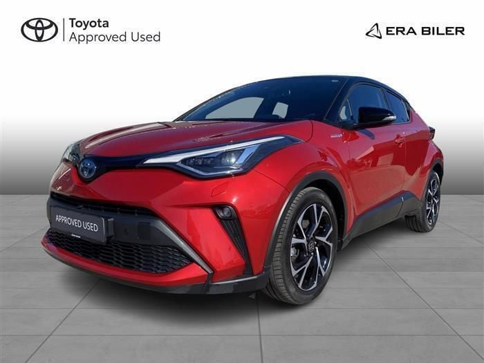 Flame red/astral black Brugt 2021 Toyota C-HR Multidrive S SUV | 209.900 kr. (Fair pris) - Billede 1/4
