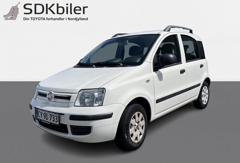 Hvid Brugt 2010 Fiat Panda Hatchback | 33.900 kr. (Fair pris) - Billede 1/4