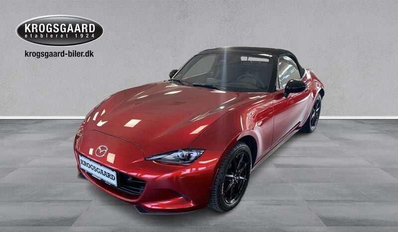 Ny 2024 Mazda MX5 Prime-Line Cabriolet | 299.900 kr. (God pris) - Billede 1/1