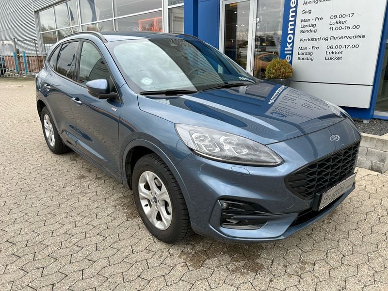 Chrome blue Brugt 2022 Ford Kuga ST-Line X SUV | 269.900 kr. (Fair pris) - Billede 1/4