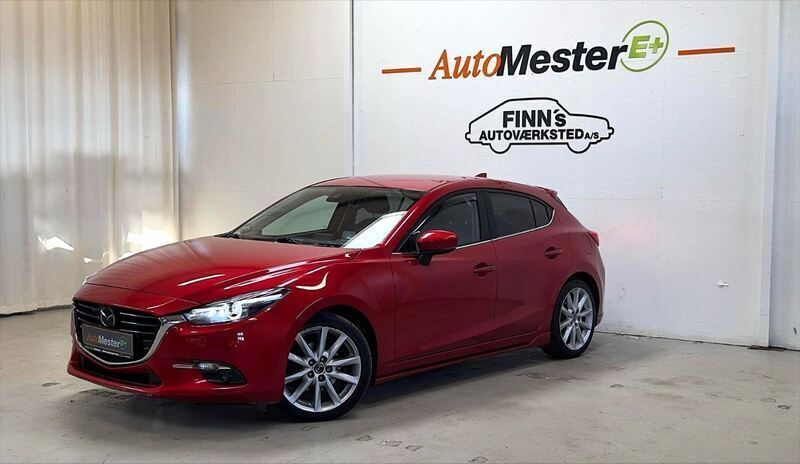 Brugt 2017 Mazda 3 Optimum Hatchback | 154.800 kr. (Fair pris) - Billede 1/4