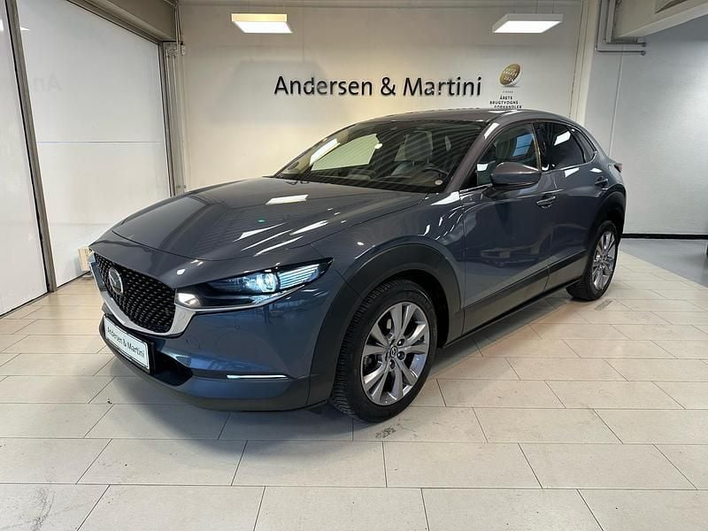 Moerkeblaa Brugt 2019 Mazda CX-30 Cosmo SUV | 229.900 kr. - Billede 1/4