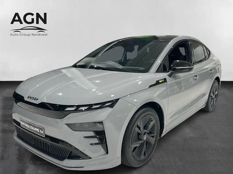 Grå Ny 2025 Skoda Enyaq iV RS SUV | 479.900 kr. - Billede 1/4