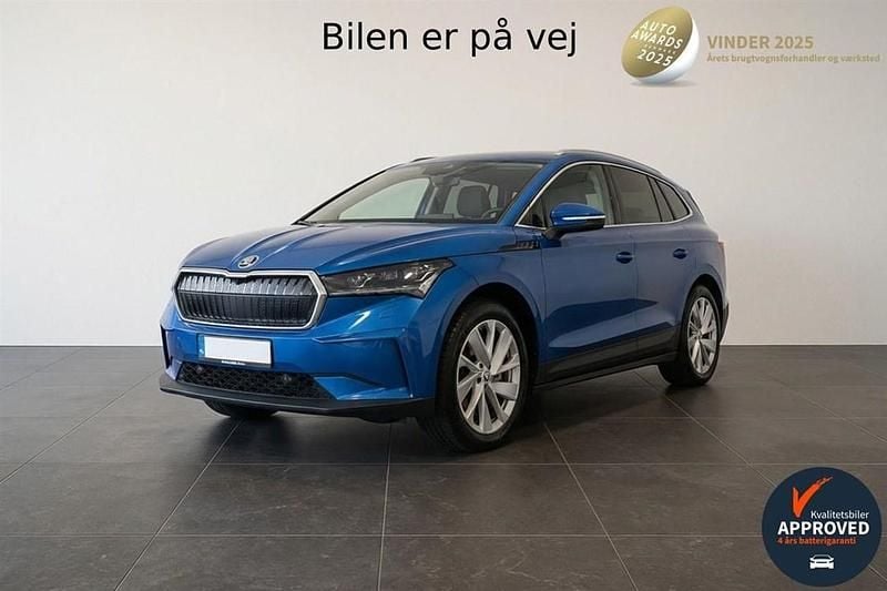 Blå Brugt 2021 Skoda Enyaq iV SUV | 149.900 kr. (Fair pris) - Billede 1/4