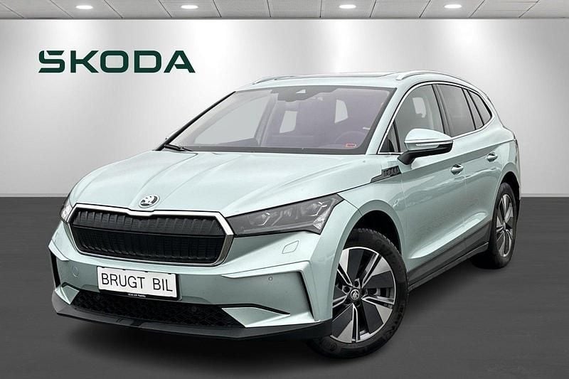 Brugt Skoda Enyaq iV 210 kW (286 HK) 2024 Lysblåmetal SUV