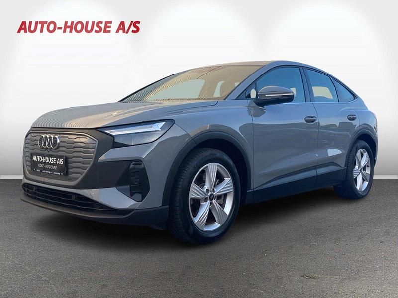 Grå Brugt 2023 Audi Q4 Sportback e-tron SUV | 274.900 kr. (Super pris) - Billede 1/4