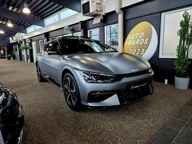 Sølvmetal Brugt 2024 Kia EV6 GT-Line SUV | 319.900 kr. (Fair pris) - Billede 1/4