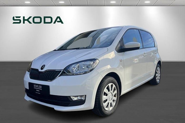 Hvid Brugt 2019 Skoda Citigo Family Hatchback | 99.900 kr. (Lidt for dyr) - Billede 1/4