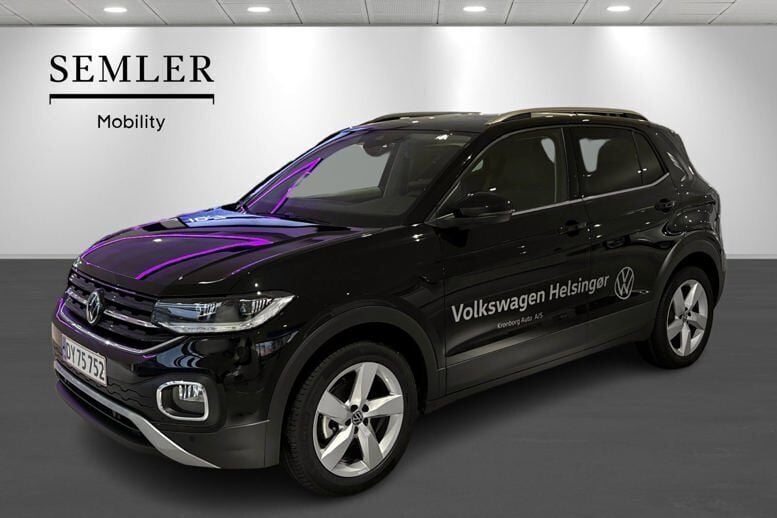 Hvid Brugt 2023 VW T-Cross Style SUV | 279.900 kr. (Lidt for dyr) - Billede 1/4