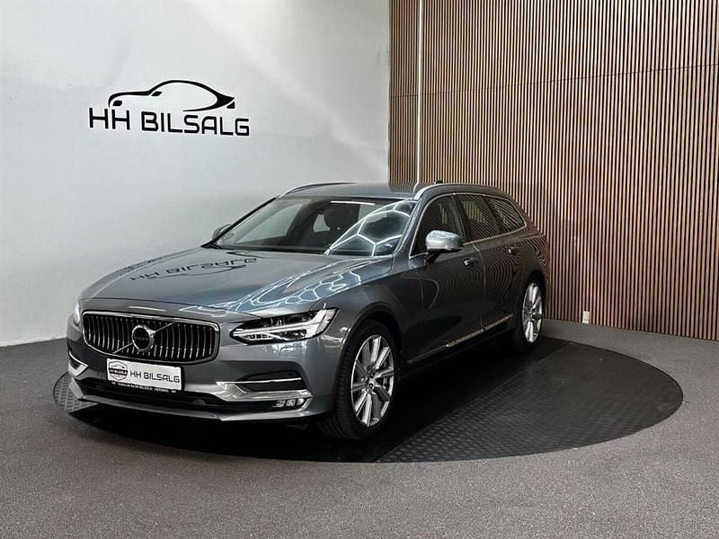 Brugt Volvo V90 Inscription 254 HK (186 kW) 2017 Grå Stationcar