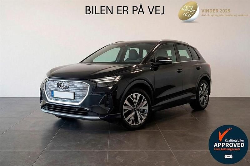 Sortmetal Brugt 2023 Audi Q4 e-tron SUV | 209.900 kr. (Super pris) - Billede 1/4