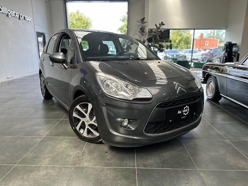 Gråmetal Brugt 2012 Citroën C3 Seduction Hatchback | 24.999 kr. (Super pris) - Billede 1/4