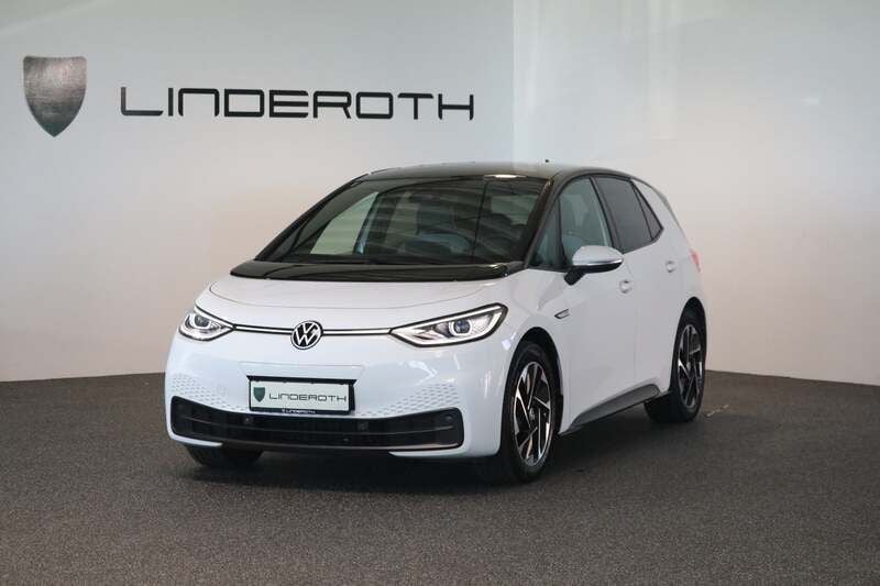Hvid Brugt 2021 VW ID.3 Pro Performance Hatchback | 185.000 kr. (Fair pris) - Billede 1/4