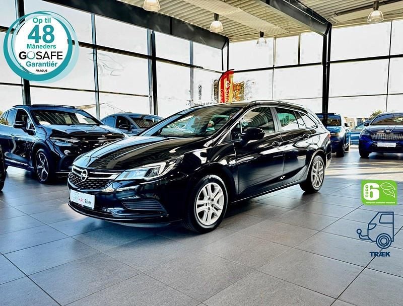Sortmetal Brugt 2017 Opel Astra Enjoy Stationcar | 89.900 kr. (Fair pris) - Billede 1/4
