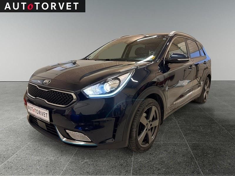 Blåmetal Brugt 2018 Kia Niro Comfort SUV | 89.700 kr. (Super pris) - Billede 1/4