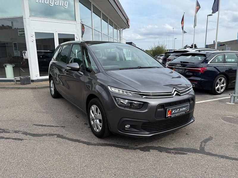 Gråmetal Brugt 2018 Citroën Grand C4 Picasso PureTech MPV | 124.800 kr. (Fair pris) - Billede 1/4