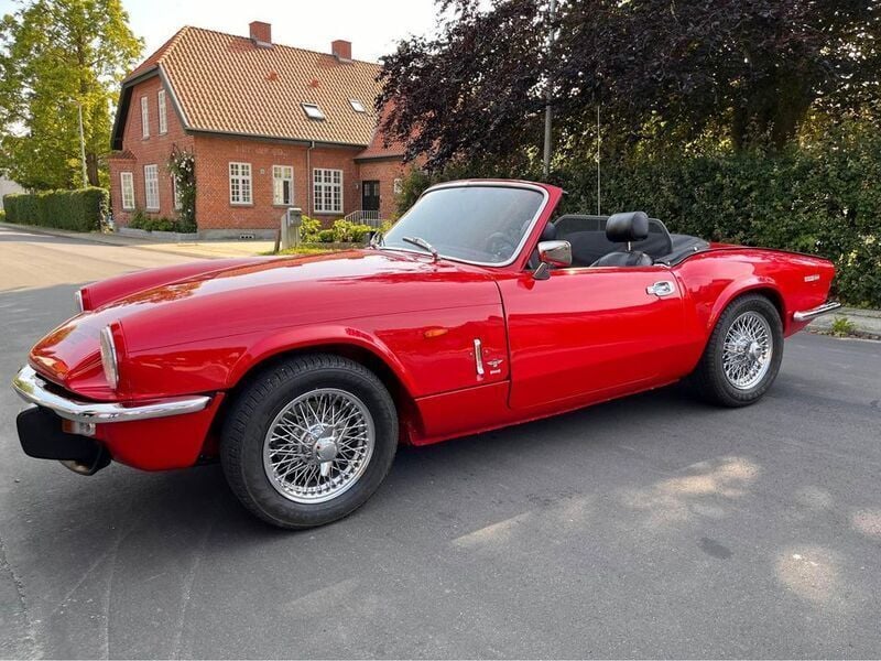 Rød Brugt 1977 Triumph Spitfire Cabriolet | 114.990 kr. - Billede 1/4