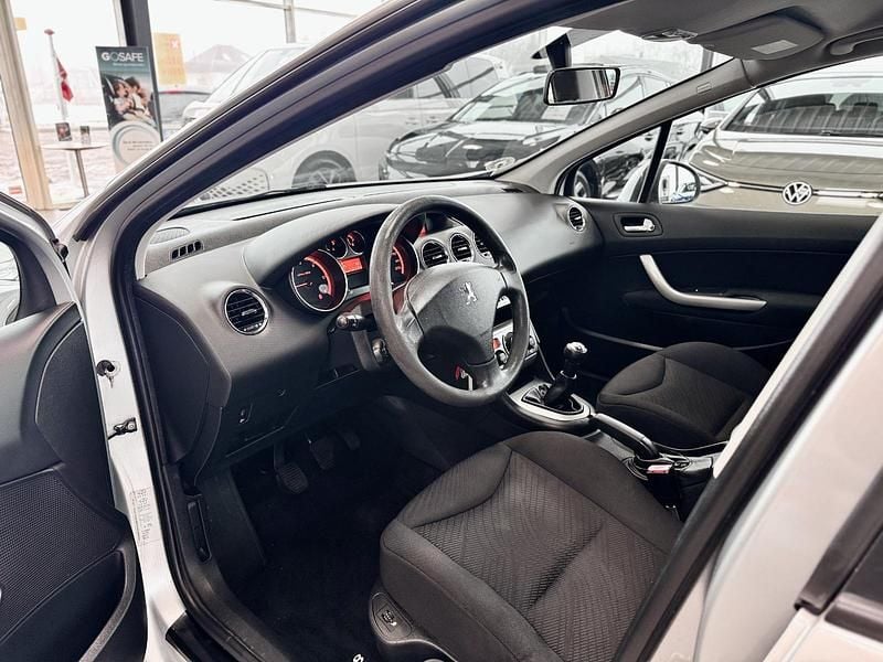 Brugt Peugeot 308 Comfort plus 92 HK (67 kW) 2010 Sølvmetal Stationcar