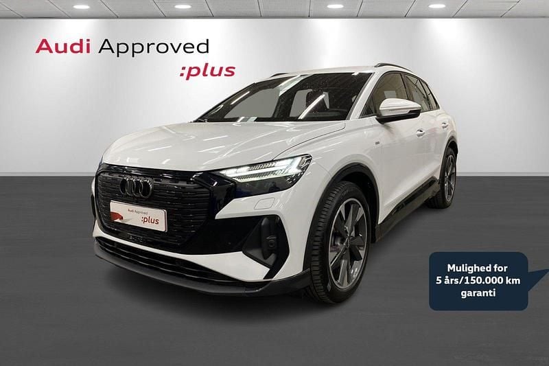 Hvidmetal Brugt 2024 Audi Q4 e-tron Advanced Plus SUV | 384.900 kr. (Dyr) - Billede 1/4