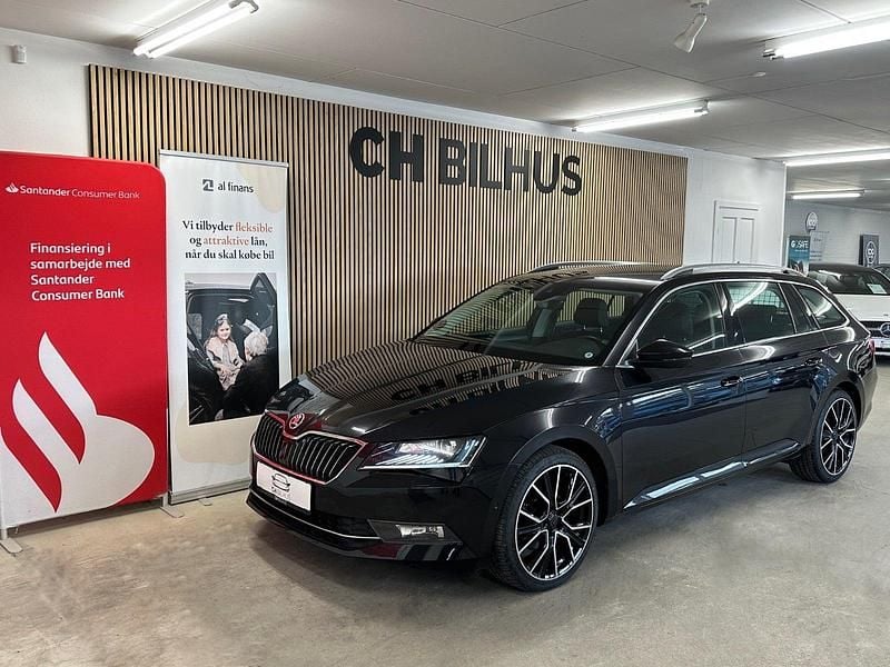 Sortmetal Brugt 2019 Skoda Superb Style Stationcar | 189.500 kr. (God pris) - Billede 1/4