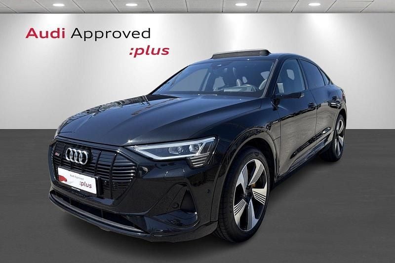 Sortmetal Brugt 2020 Audi e-tron S-Line SUV | 349.900 kr. (Super pris) - Billede 1/4