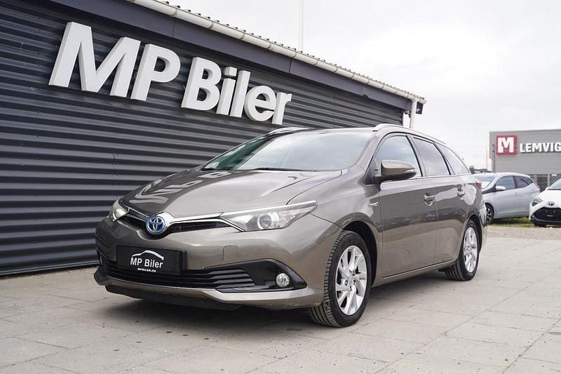 Grå Brugt 2016 Toyota Auris Hybrid Comfort Stationcar | 114.900 kr. (Fair pris) - Billede 1/4