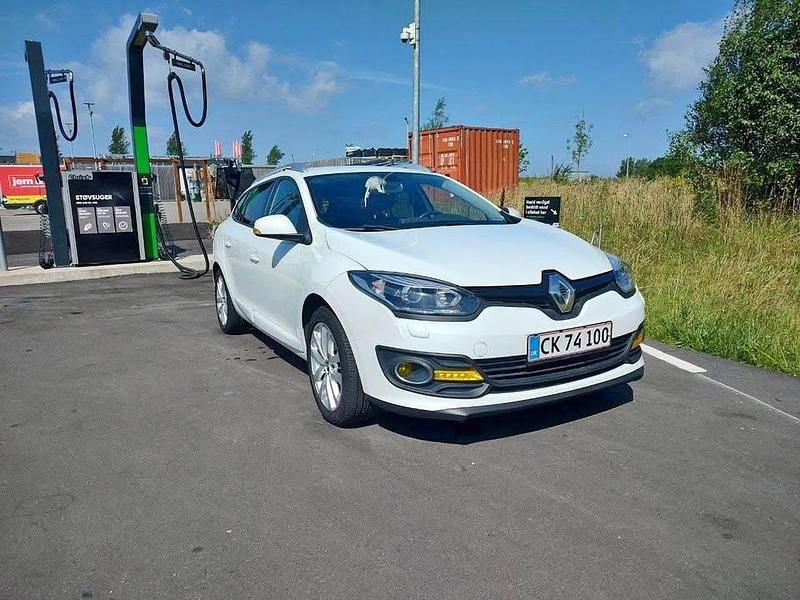 Hvid Brugt 2014 Renault Mégane GrandTour Stationcar | 48.000 kr. (Fair pris) - Billede 1/4