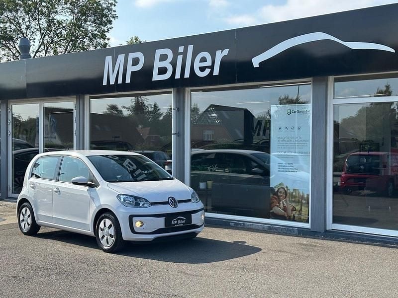 Hvid Brugt 2018 VW up! move up! Hatchback | 77.650 kr. (Fair pris) - Billede 1/4