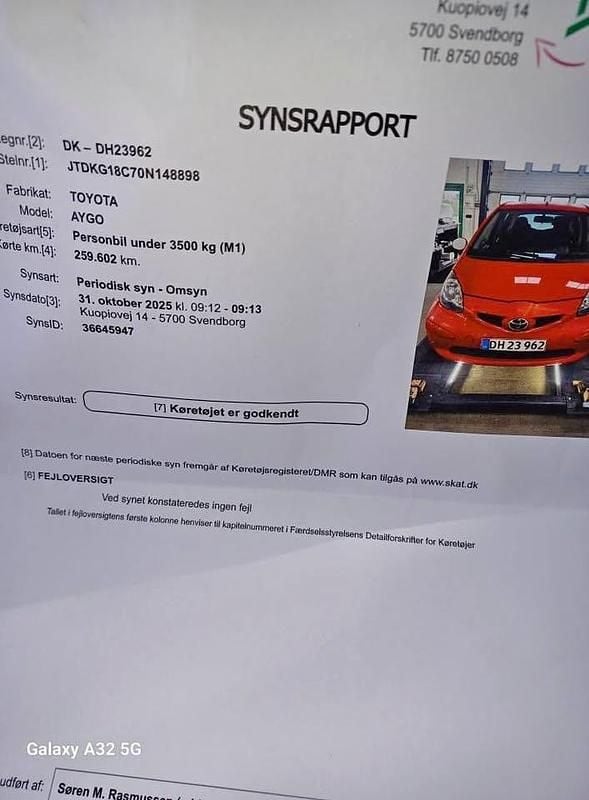Brugt 2007 Toyota Aygo Hatchback | 18.500 kr. (Lidt for dyr) - Billede 1/4