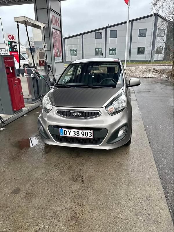 Brugt Kia Picanto 84 HK (61 kW) 2014 Grå Hatchback