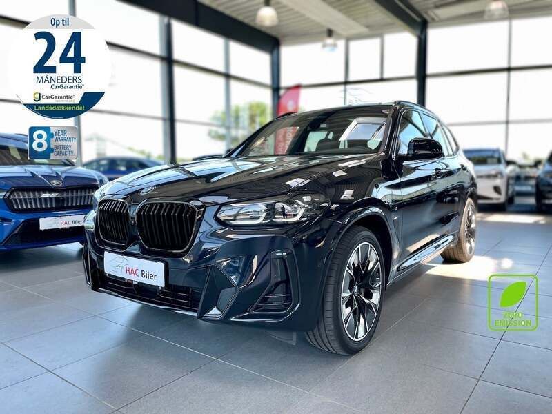 Carbonsortmetal Brugt 2024 BMW iX3 M Sport SUV | 464.700 kr. - Billede 1/4