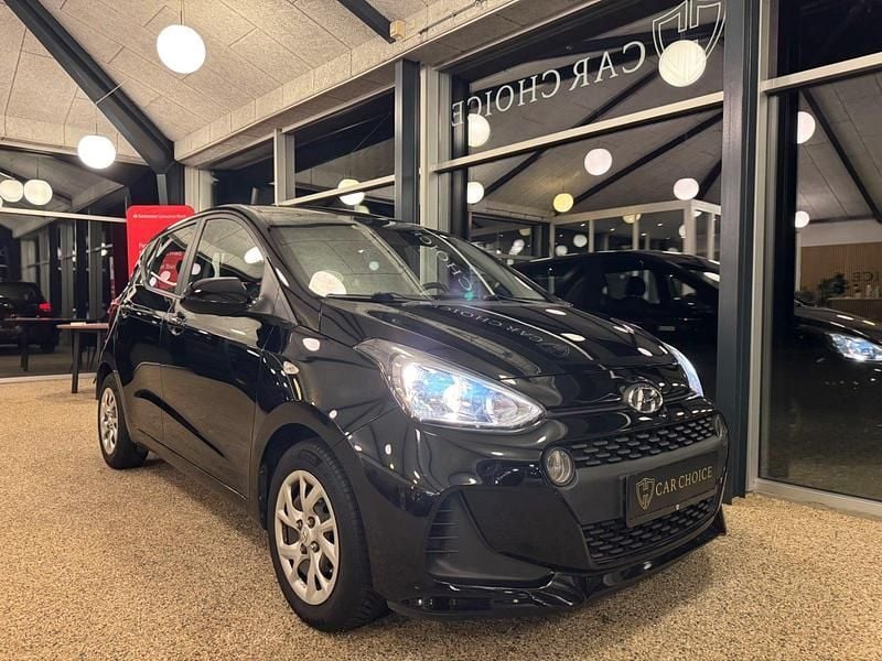 Sort Brugt 2019 Hyundai i10 Trend Hatchback | 74.500 kr. (God pris) - Billede 1/4
