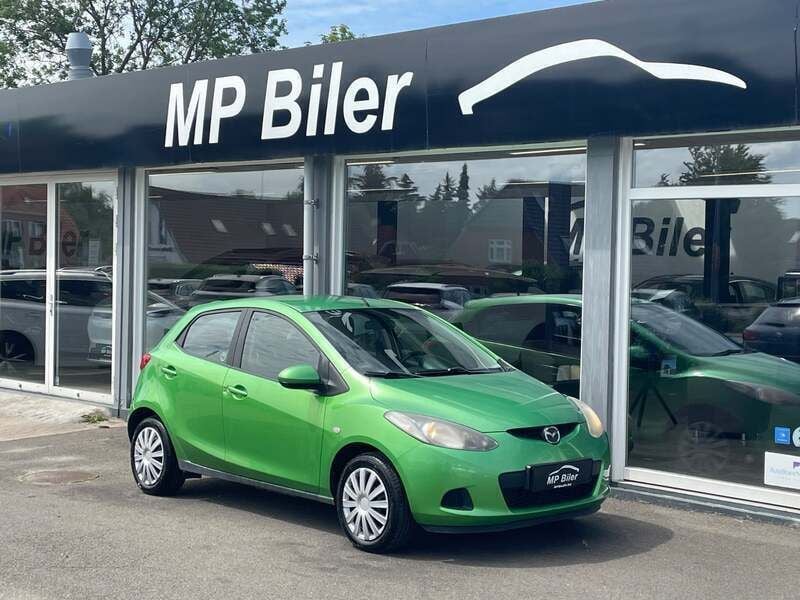 Grøn Brugt 2008 Mazda 2 Comfort Hatchback | 24.900 kr. (Super pris) - Billede 1/4