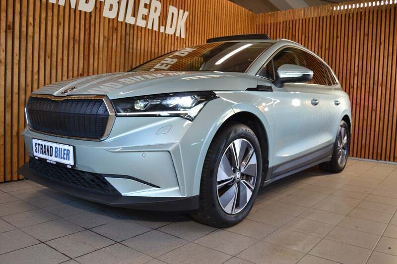 Lysgrønmetal Brugt 2021 Skoda Enyaq iV Loft SUV | 289.800 kr. (Fair pris) - Billede 1/4