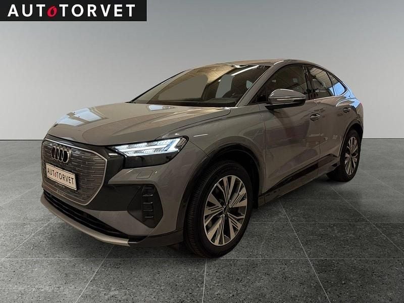 Grå Brugt 2022 Audi Q4 Sportback e-tron Advanced SUV | 167.700 kr. - Billede 1/4