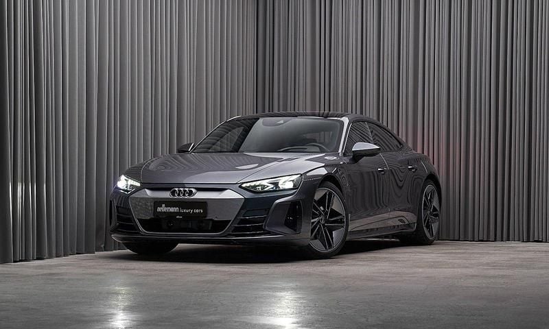 Gråmetal Brugt 2022 Audi e-tron GT quattro Sedan | 636.000 kr. (Fair pris) - Billede 1/4