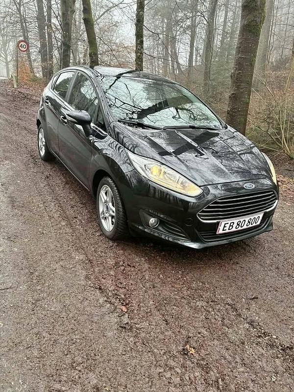 Brugt Ford Fiesta Titanium 100 HK (73 kW) 2015 Sort Hatchback