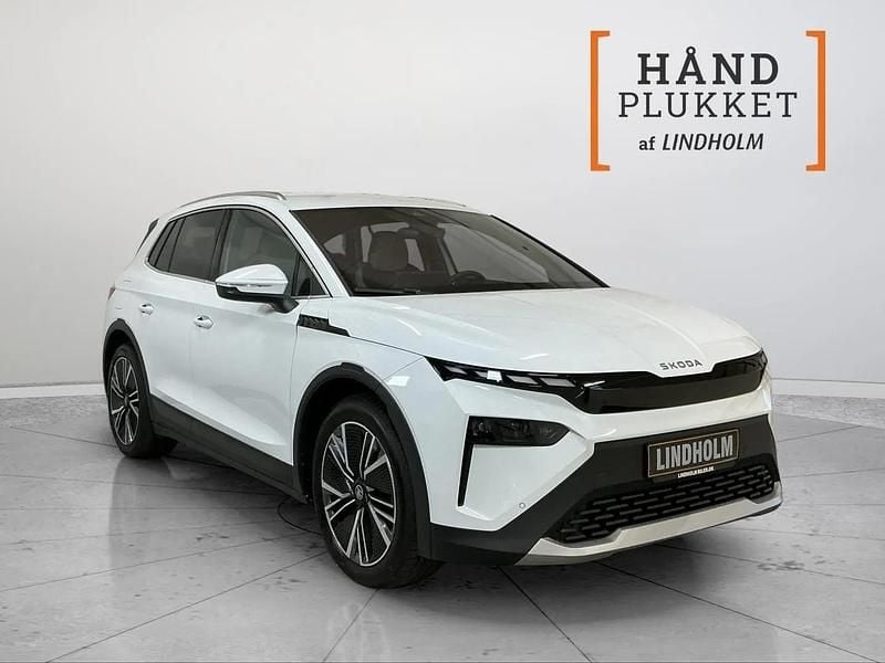 Hvid Brugt 2025 Skoda Elroq Lodge SUV | 339.900 kr. (God pris) - Billede 1/3