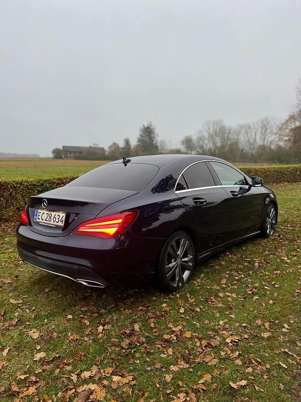 Brugt Mercedes CLA200 136 HK (100 kW) 2016 Blå Coupe
