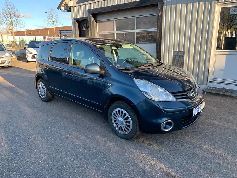 Blåmetal Brugt 2012 Nissan Note Acenta Hatchback | 44.900 kr. - Billede 1/4