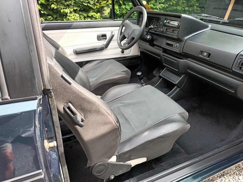 Brugt VW Golf III 98 HK (72 kW) 1992 Grøn Cabriolet