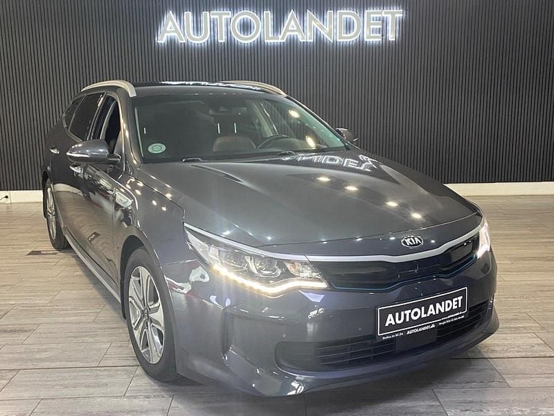 Gråmetal Brugt 2018 Kia Optima Hybrid Sedan | 134.800 kr. - Billede 1/4