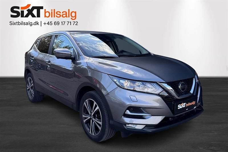 Gråmetal Brugt 2021 Nissan Qashqai N-Connecta SUV | 174.900 kr. (Super pris) - Billede 1/4