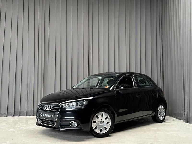 Brugt Audi A1 Sportback Ambition 90 HK (66 kW) 2014 Sort Hatchback