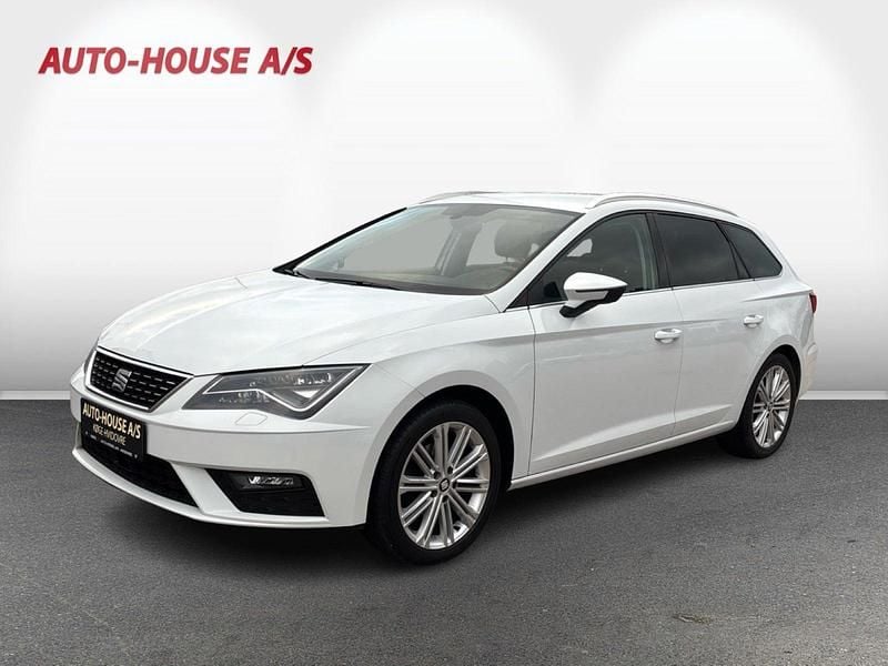 Hvidmetal Brugt 2019 Seat Leon ST XCELLENCE Stationcar | 144.990 kr. (God pris) - Billede 1/4